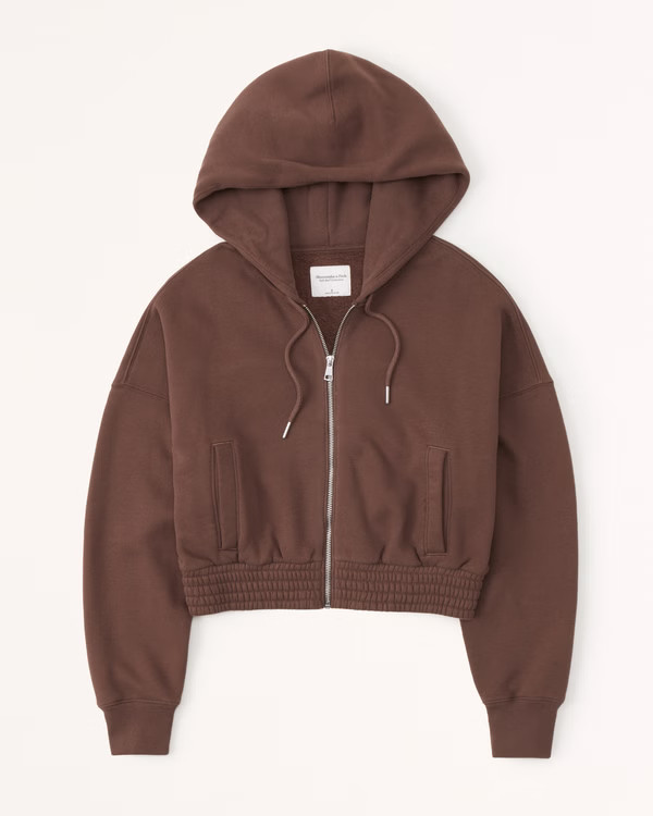 Essential Mini Sunday Hooded Full-Zip | Abercrombie & Fitch (US)