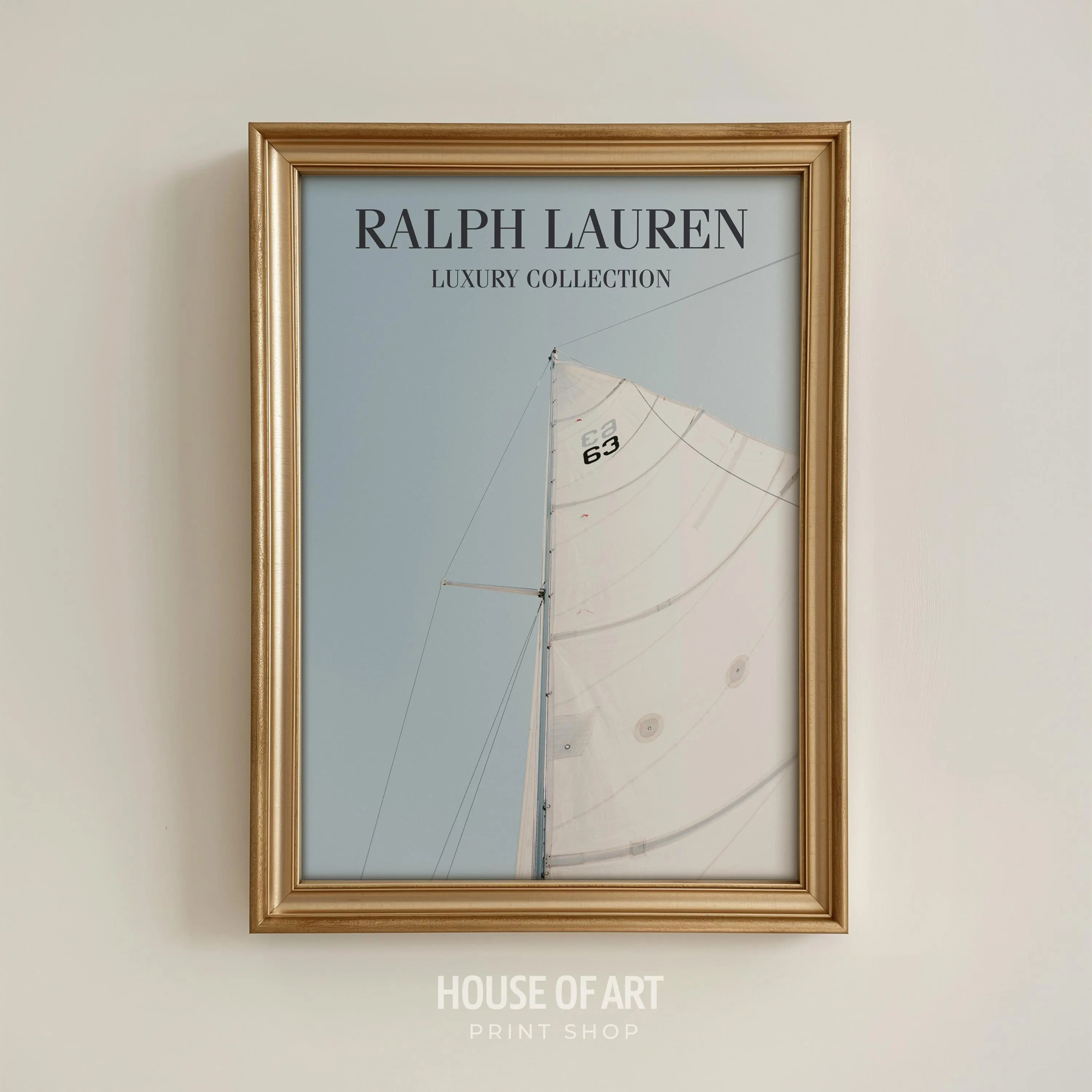 Ralph Lauren Wall Art, Vintage Fashion Magazine Poster, Old Money Aesthetic Art, Luxury Boat Print, Preppy Coastal Cowgirl Beach House Decor | Etsy (Global)