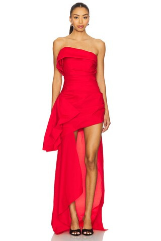 NBD The Jadis Maxi Dress in Red from Revolve.com | Revolve Clothing (Global)