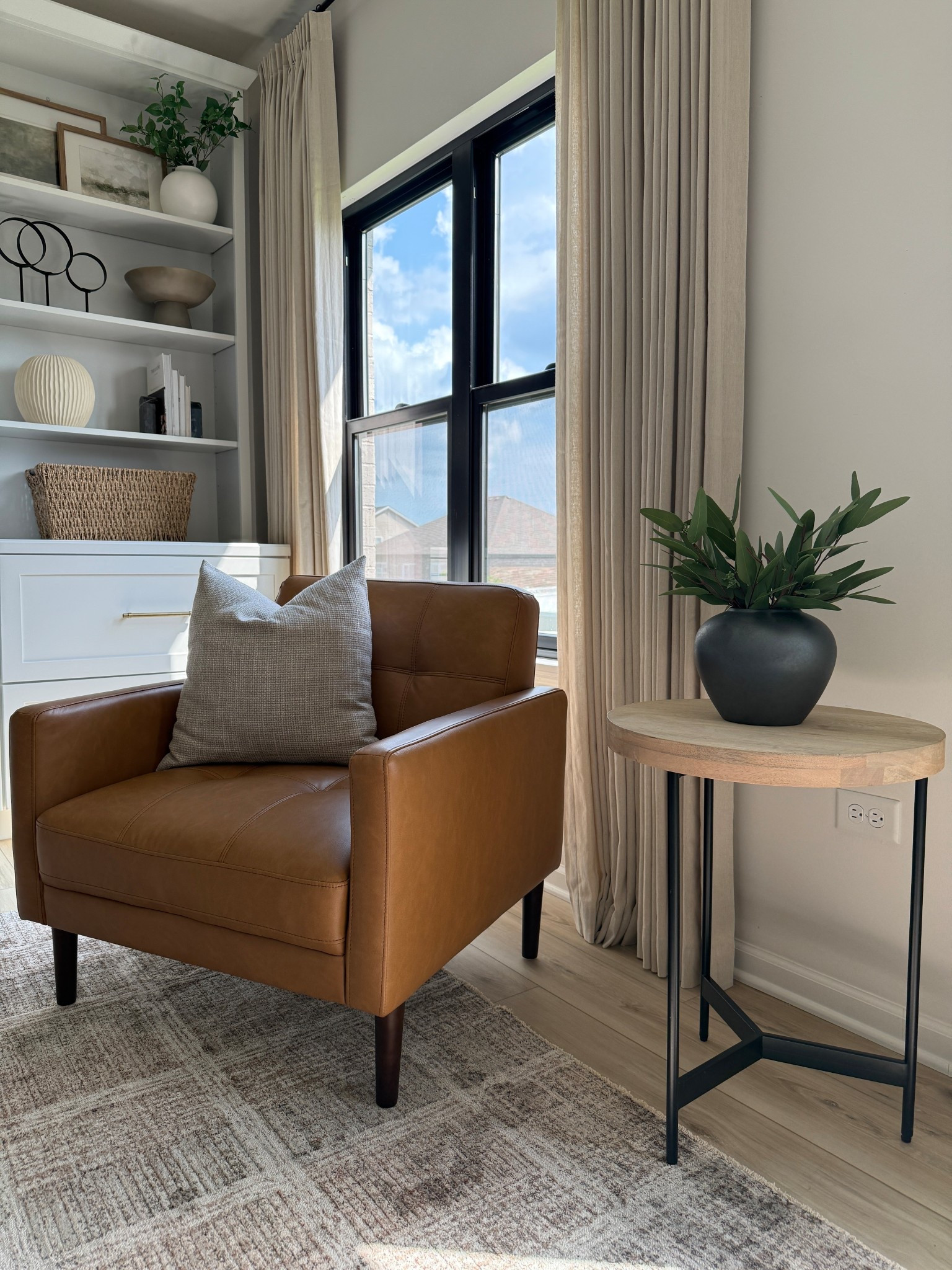 A little preview of a BIG change coming to our family room! This chair is comfortable and so easy to put together!
My curtains are no longer available but I linked a similar option 


#LTKHome #LTKSaleAlert