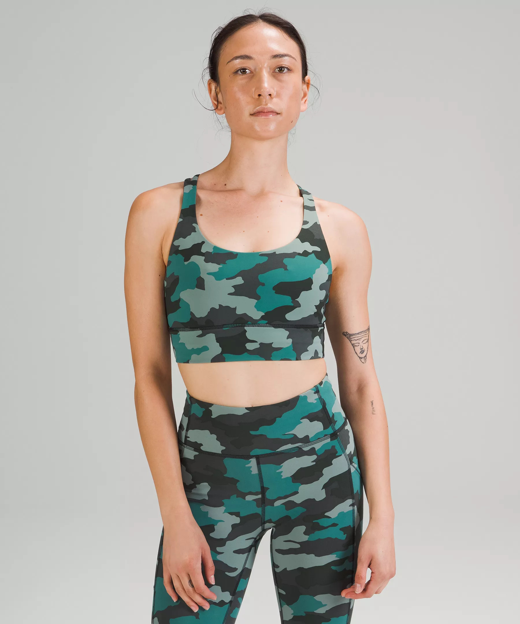 Energy Longline Bra Medium Support, B–D Cups | Lululemon (CA)