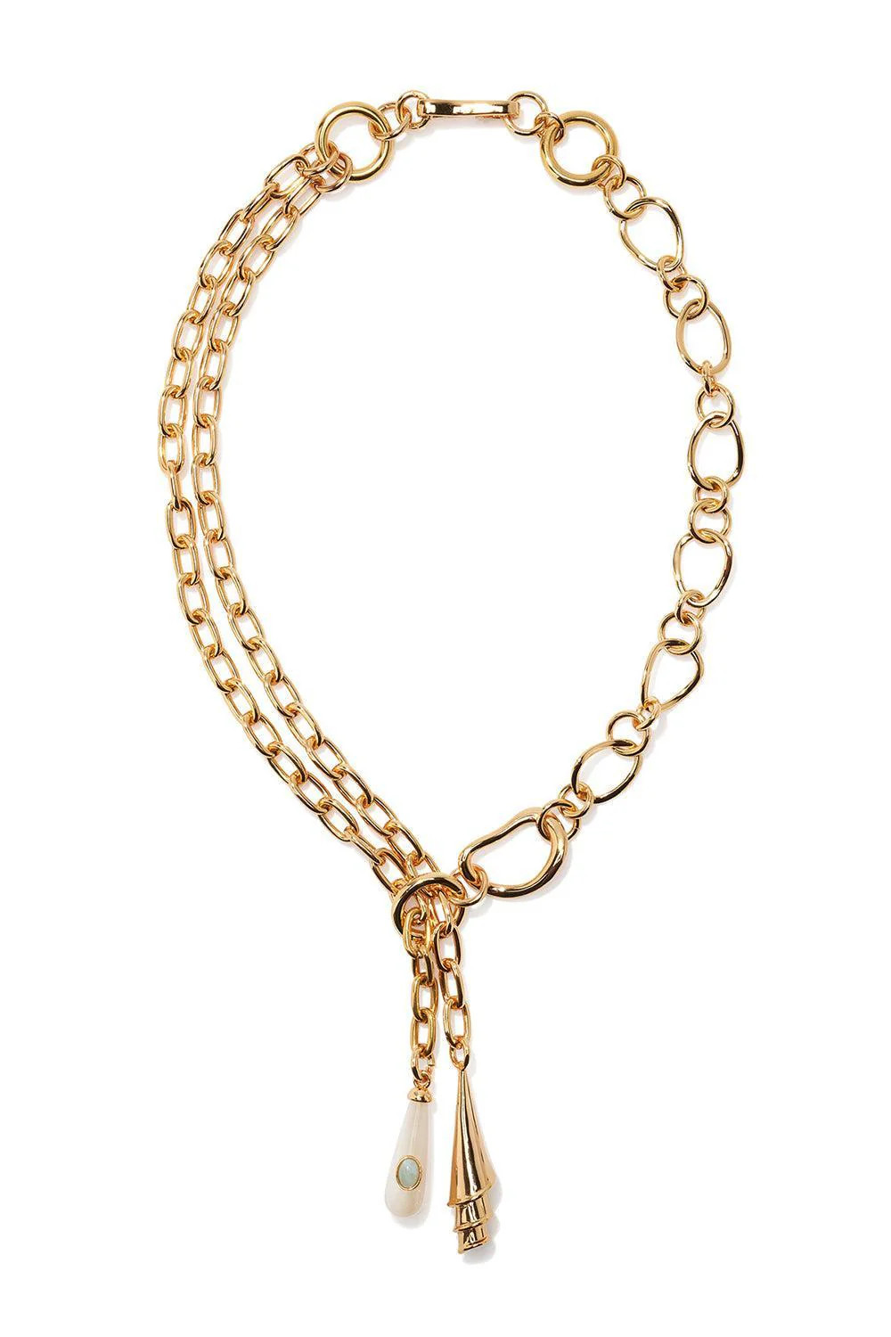 Spiral Shell Necklace | LIZZIE FORTUNATO | Marissa Collections