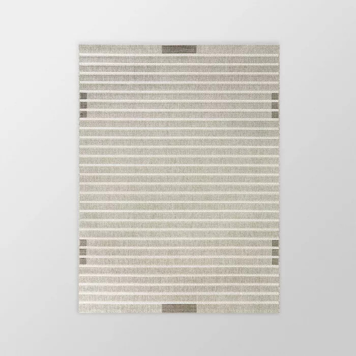 Uniform Stripe Outdoor Rug Cream - Project 62™ | Target