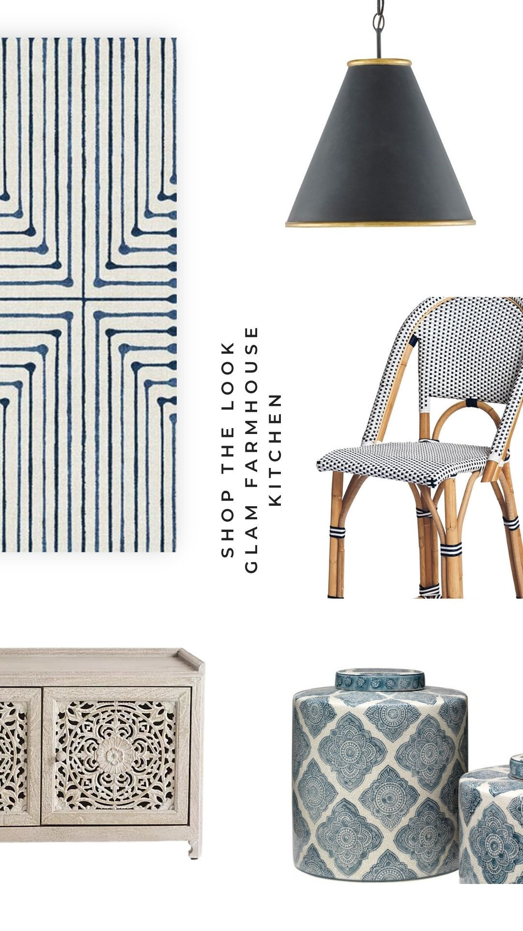 Say hello to a kitchen that works and wows. The green island brings in a punch of personality, while the back kitchen handles all the behind-the-scenes magic—coffee bar, storage, prep space. It’s a hardworking glam farmhouse kitchen, layered with warmth and style.

#kitchendesign #greenisland #glamfarmhouse #butlerpantry #kitchenorganization #layeredinteriors #LTKhome 

 #LTKHome #LTKFindsUnder100