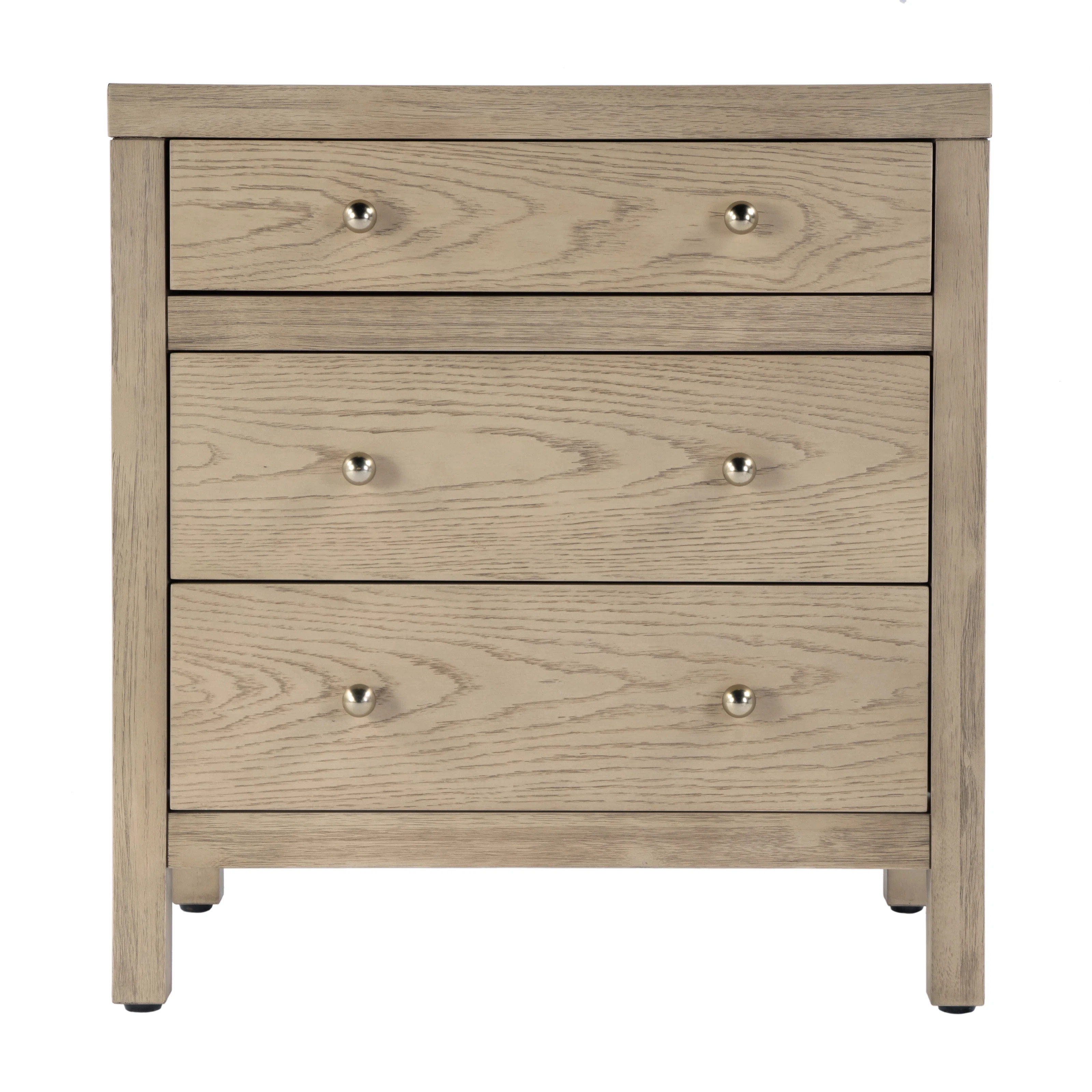 Celine 25" 3-Drawer Nightstand | Wayfair North America