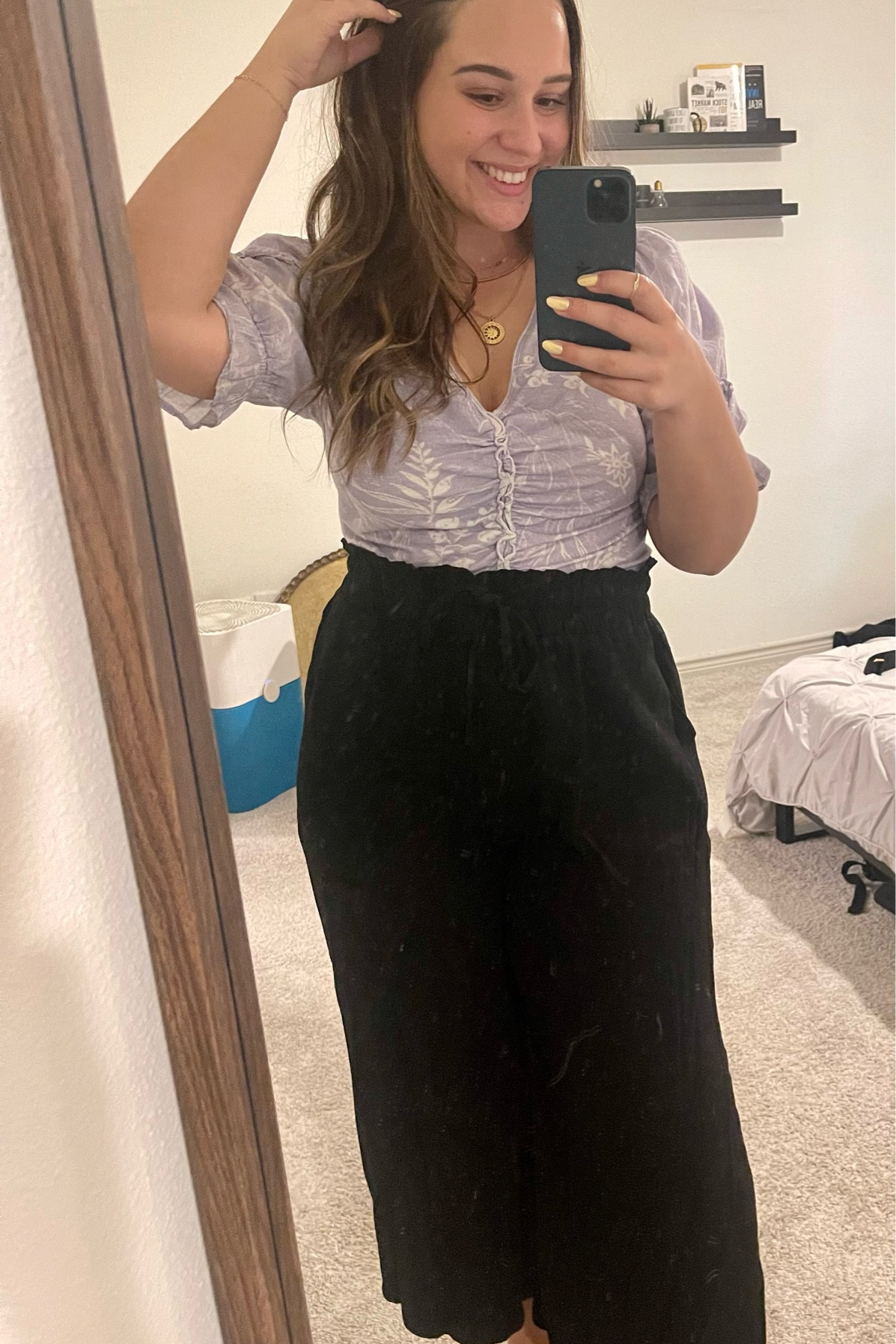 Comfortable yet dressy outfit! 

The top is available only at Nuuly— let me know if you want me $20 off link! I did my best to link similar tops below ☺️

Midsize work wear, midsize haul, midsize fashion, midsize outfits, midsize inspo

#LTKfindsunder100 #LTKfindsunder50 #LTKmidsize