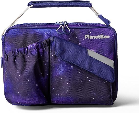 PlanetBox Insulated Lunch Bag Easy to clean and Durable Carry Bag with Pockets for Snacks and Dri... | Amazon (US)