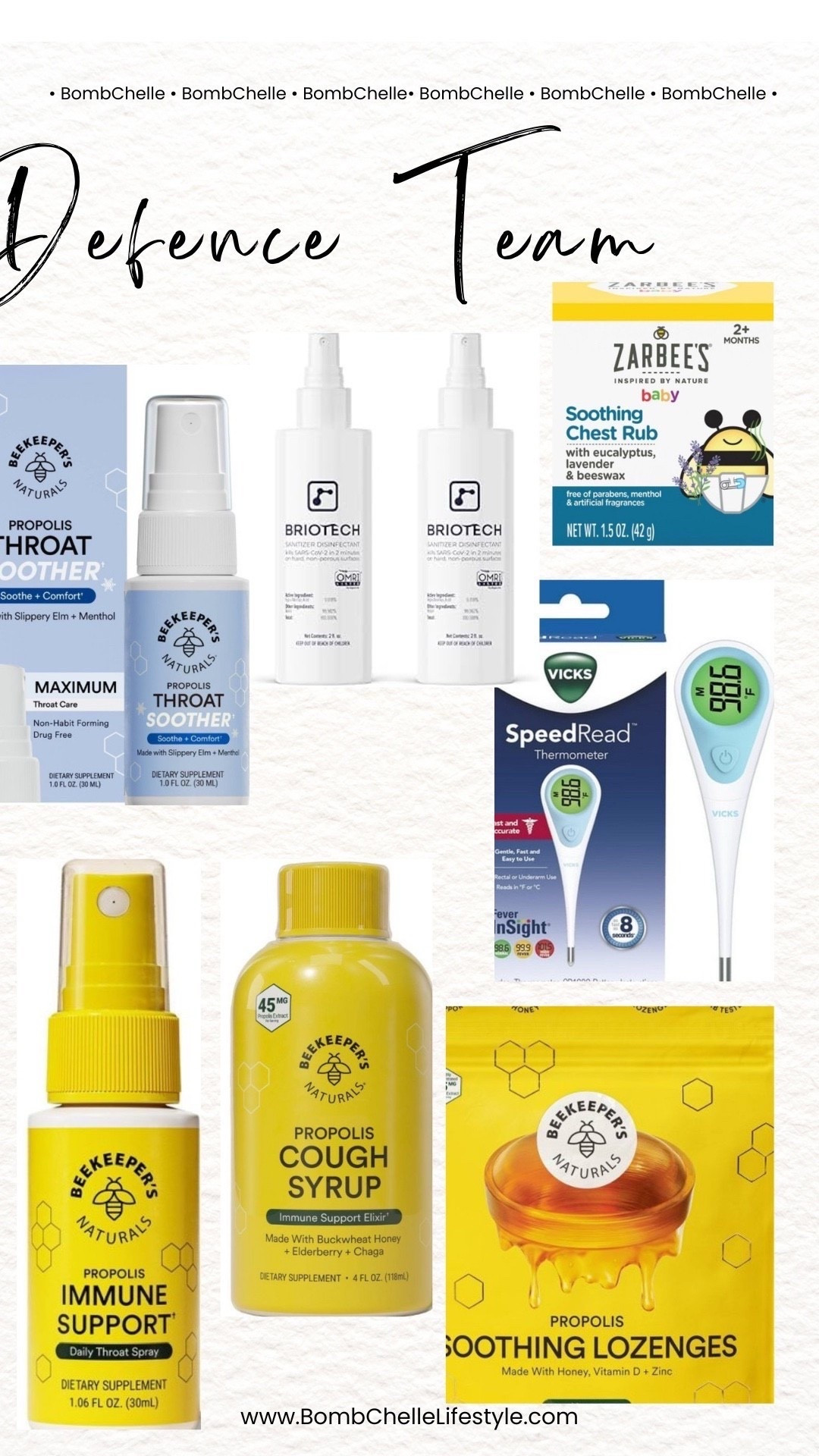 When your body needs some back up.
Take the sore throat, cough, seasonal allergies out of the game.

