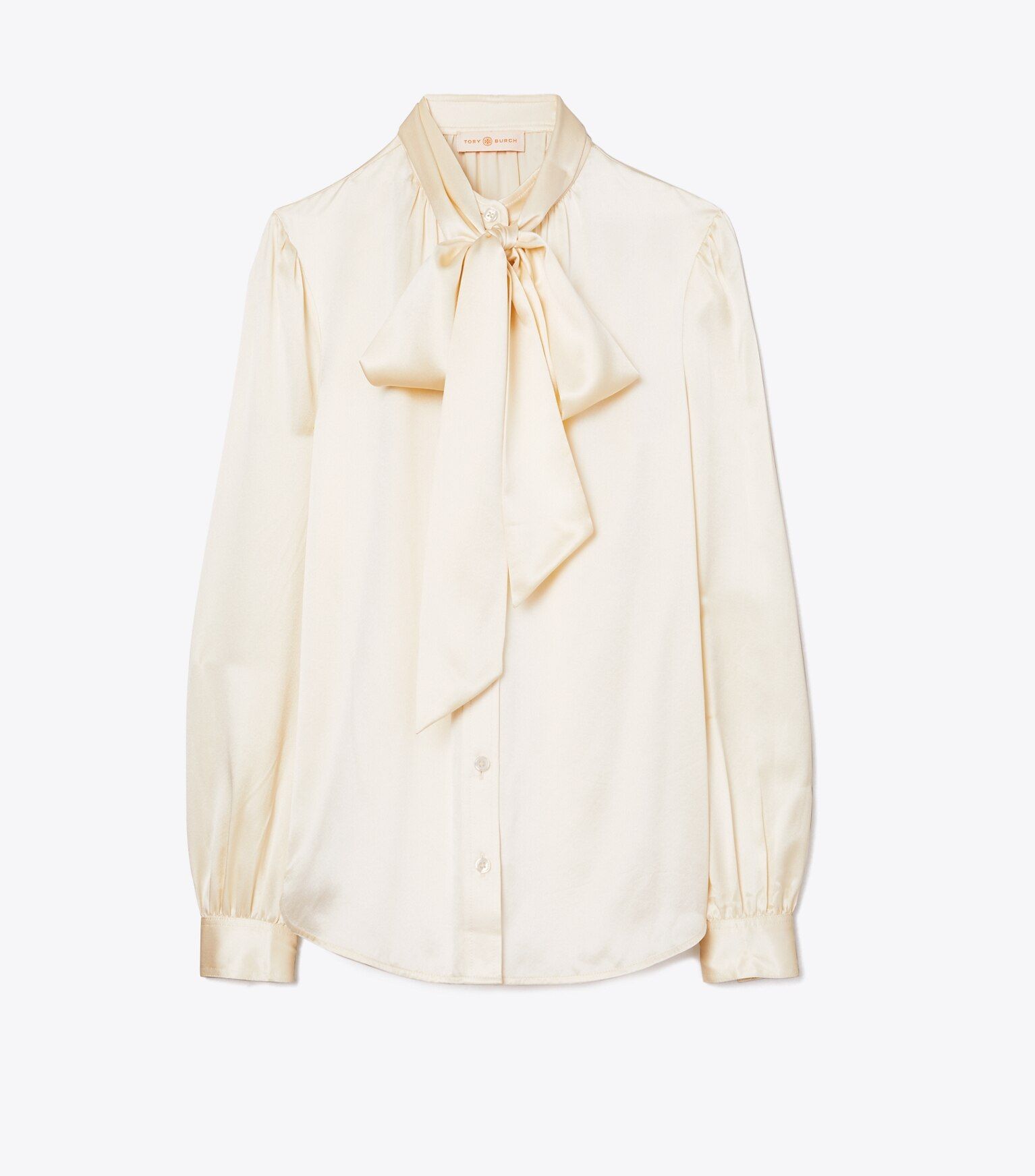 Satin Bow Blouse | Tory Burch (US)