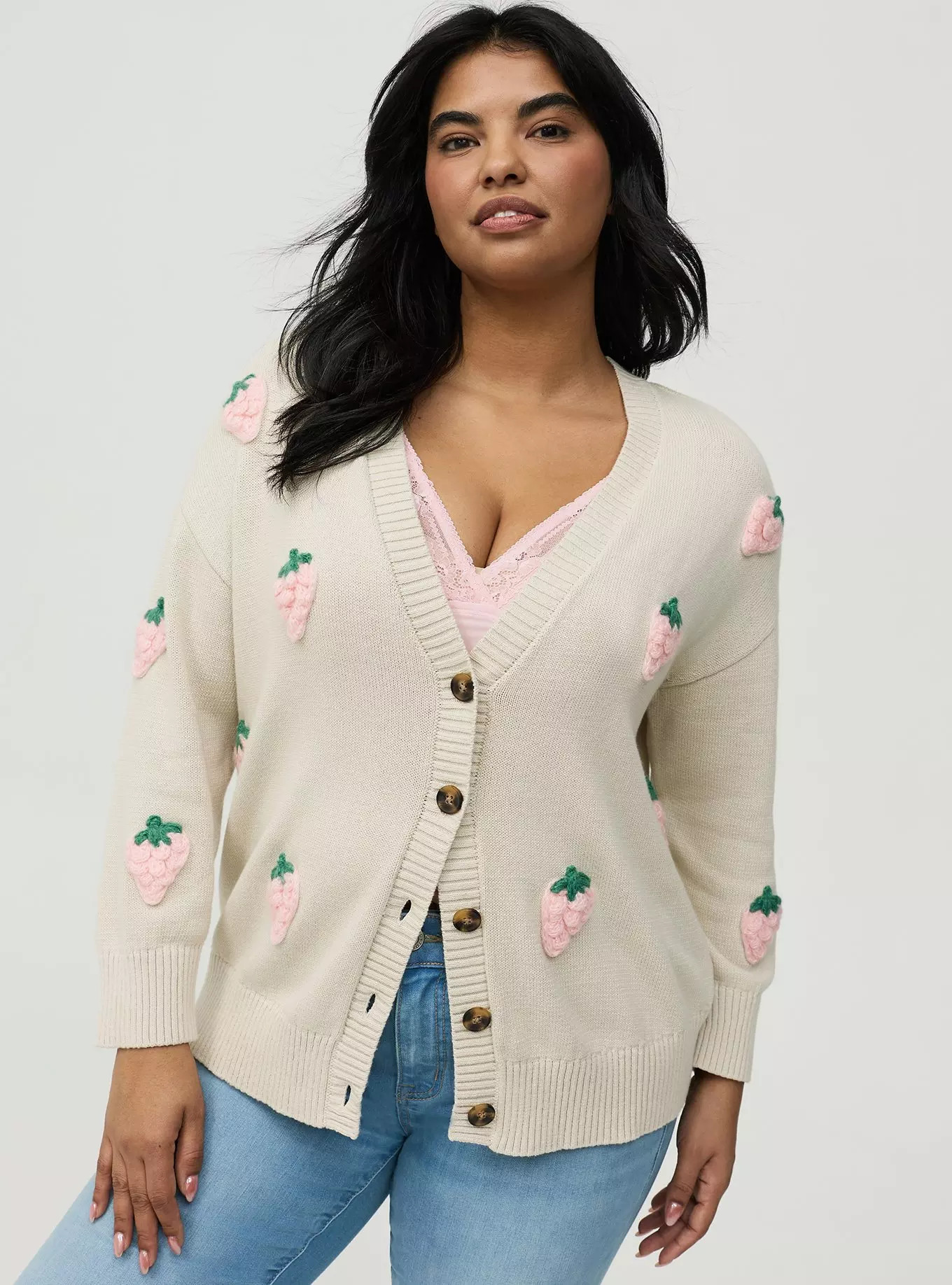 V-Neck Cardigan | Torrid (US & Canada)