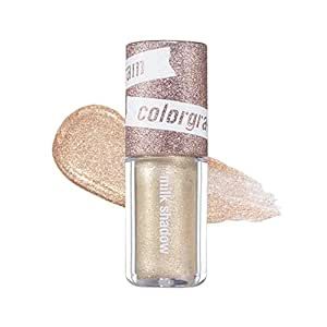 COLORGRAM Milk Bling Shadow 3.2g - True Beauty K-Drama Makeup, Long Wearing Liquid Twinkle Under ... | Amazon (US)