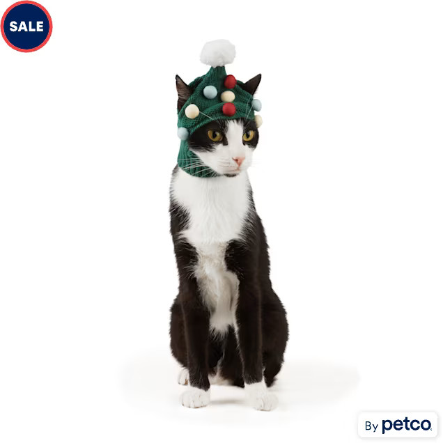 Merry Makings Holiday Tree Cat Costume Hat | Petco