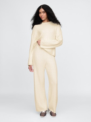 CashSoft Cable-Knit Sweater | Gap (US)