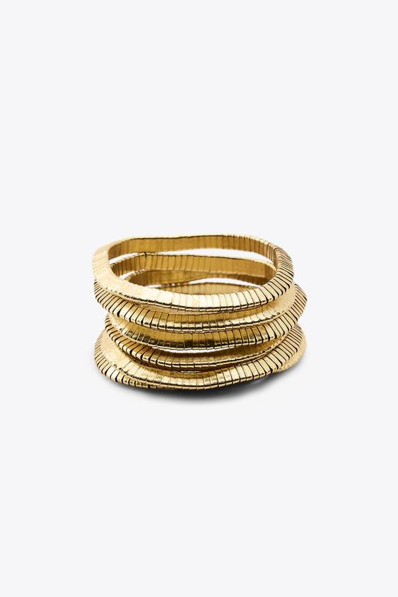PACK OF ELASTIC METAL BRACELETS | Zara US