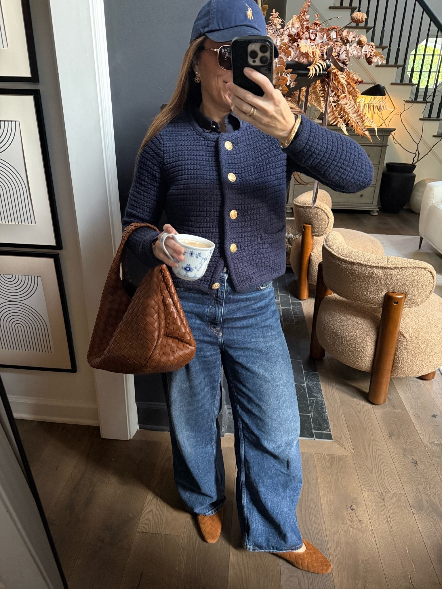 This Bottega bag has ended up being one of my all time best purchases! It fits everything and feels classic but omg the woven leather is heaven! (& of course the jeans & comfy shoes!!)

#LTKdayinmylife #LTKgrwm #LTKootd