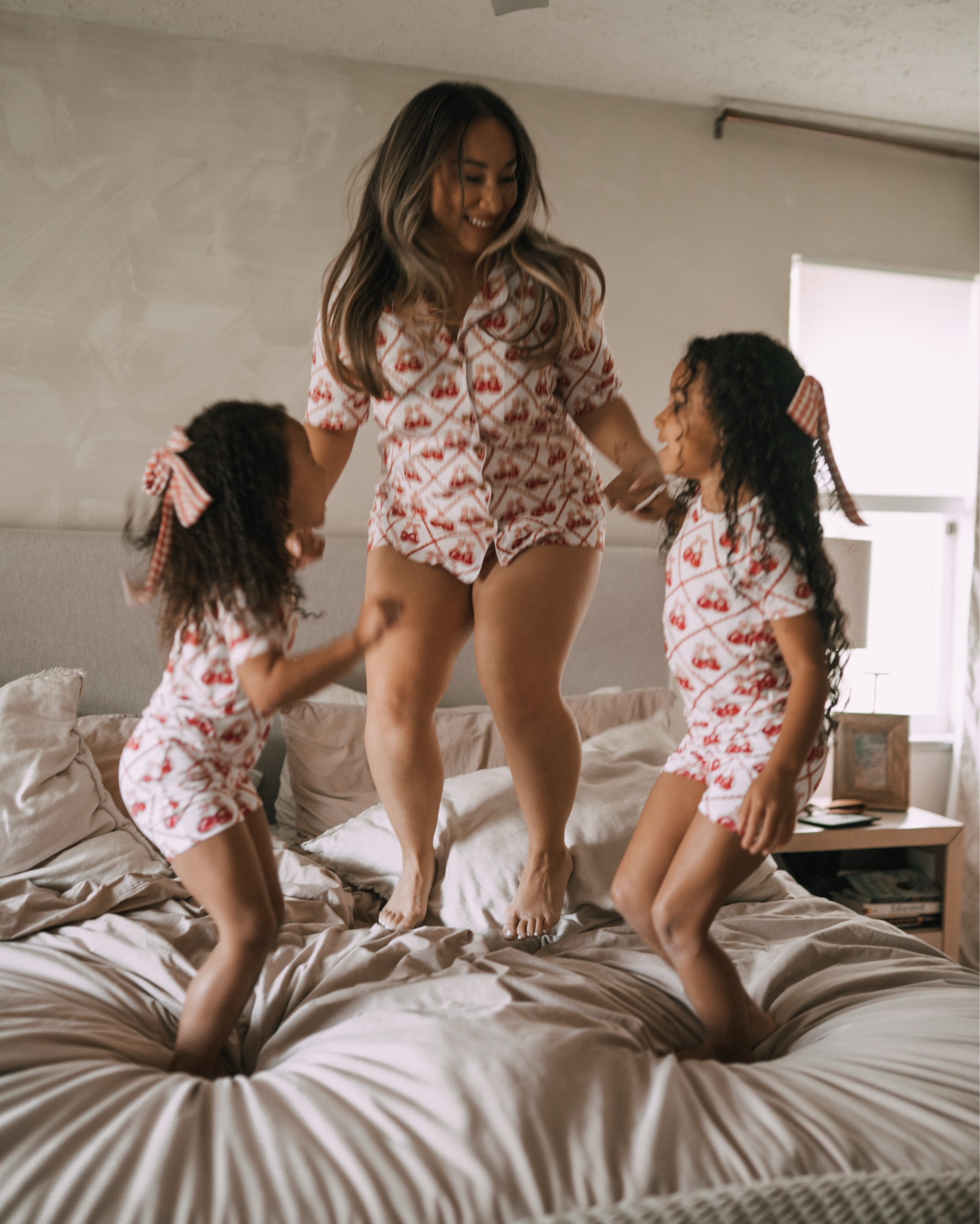 Cherry matching pjs 

#LTKKids #LTKFamily #LTKMostLoved