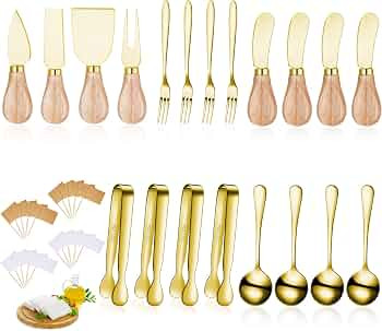 Charcuterie Board Accessories Spreader Knife Set Cheese Butter Spreader Knife Charcuterie Utensil... | Amazon (US)