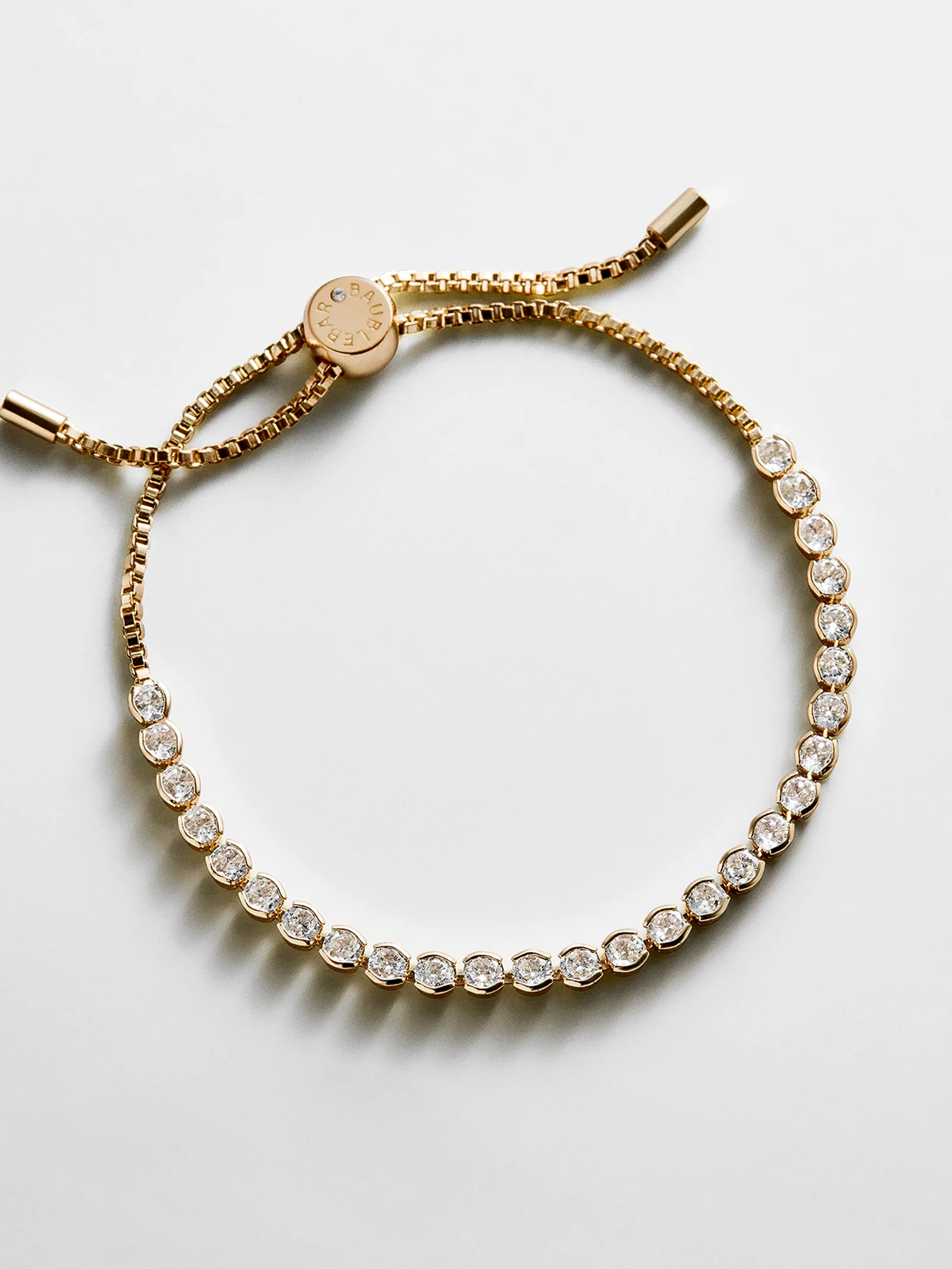 Brooke Tennis Bracelet - Round Stone | BaubleBar