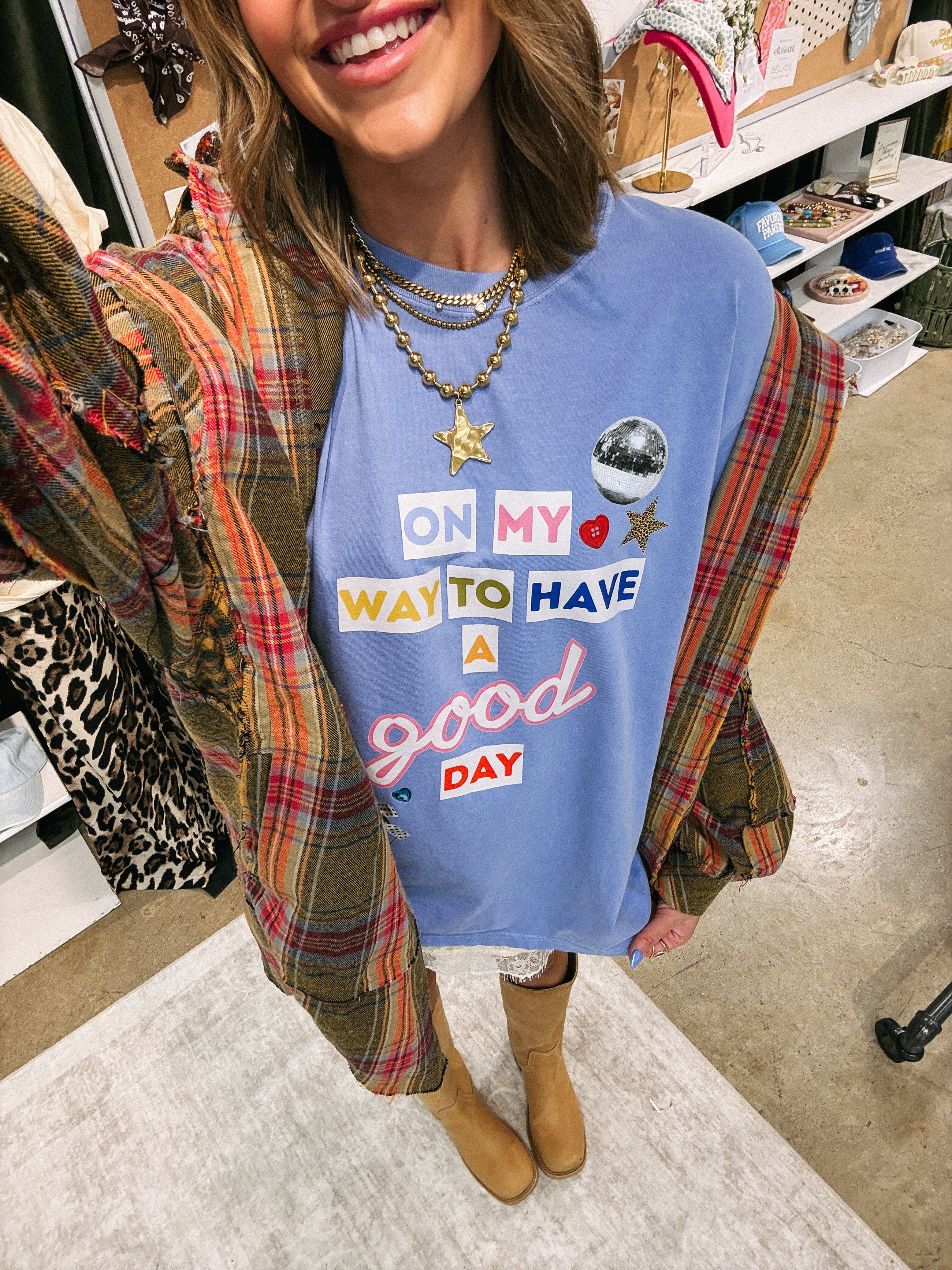 ETTA OG | on my way to a good day graphic tee | Etta+East