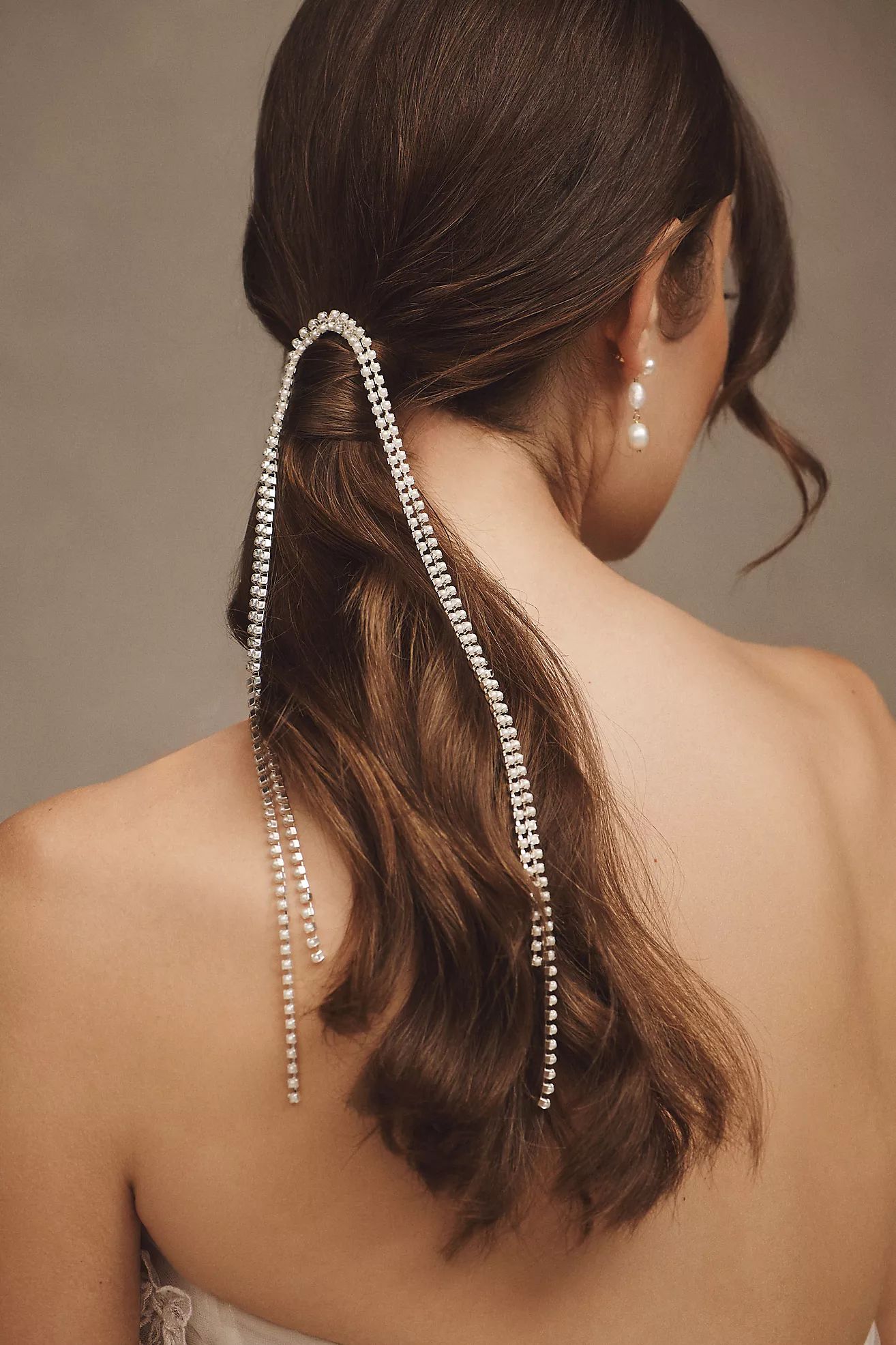 Hushed Commotion Arlette Long-Lines Hair Chain | Anthropologie (US)