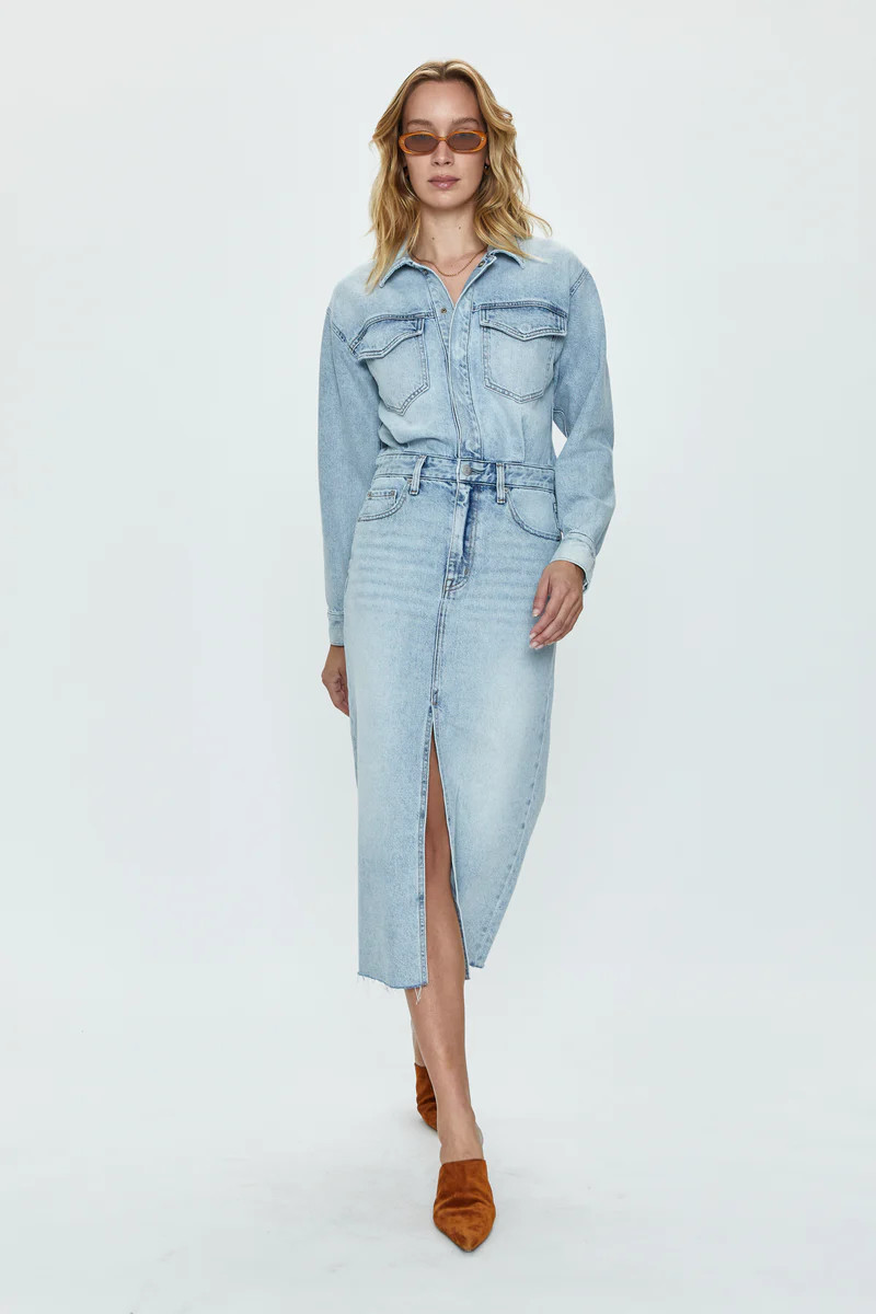 Amira Midi Dress - Riviera | Pistola Denim