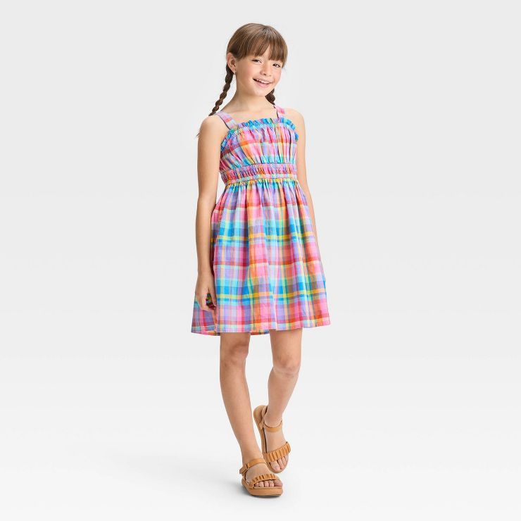 Girls' Woven Short Dress - Cat & Jack™ | Target