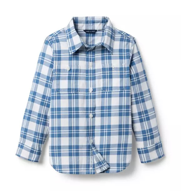 Plaid Flannel Shirt | Janie and Jack