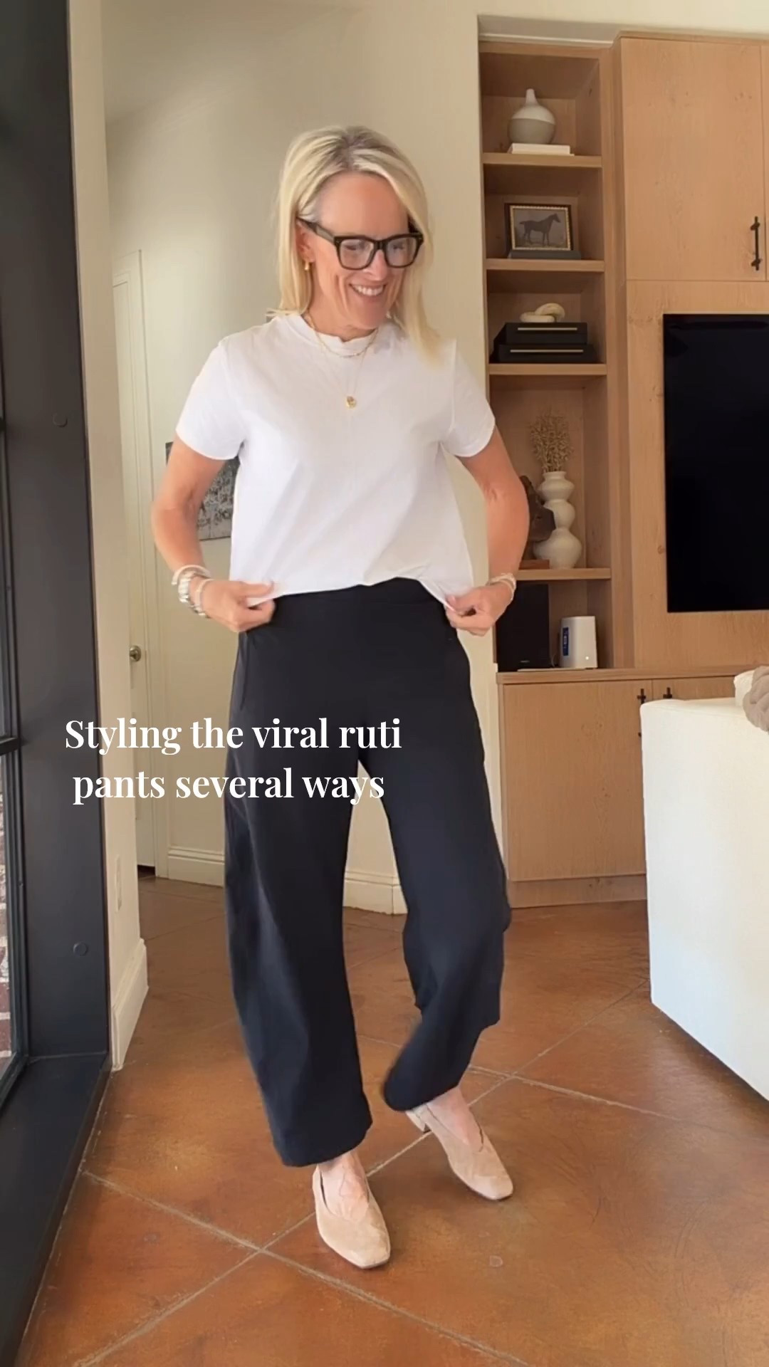 These viral pants are currently $50 off, but I think for a limited time. Yes they are pricey, but I do also think they are worth it.

They do not wrinkle! Make a great travel pant. Super comfortable, have pockets and
can be dressed up or
down ￼

@Ruti 

#LTKSaleAlert #LTKgrwm #LTKOver40