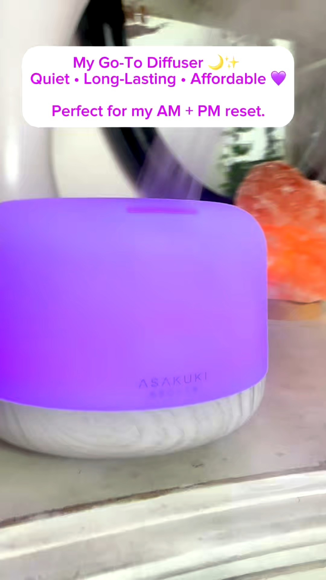 ASAKUKI 500ml Premium Essential Oil Diffuser with Remote Control, 5 in 1 Ultrasonic Aromatherapy Fragrant Oil Humidifier Vaporizer, Timer and Auto-Off Switch (White)

The diffuser I use every single day 🌿

✨ Runs up to 10 hours
✨ 3 mist settings + 7 soothing light colors
✨ Whisper quiet + comes with a remote

I love pairing it with essential oils like peppermint, eucalyptus, rosemary, citrus, and lavender depending on the time of day. 🌸

Shop it here ⬇️
#LTKhome #LTKfinds #LTKwellness #LTKliving

#LTKFamily #LTKFindsUnder50 #LTKHome