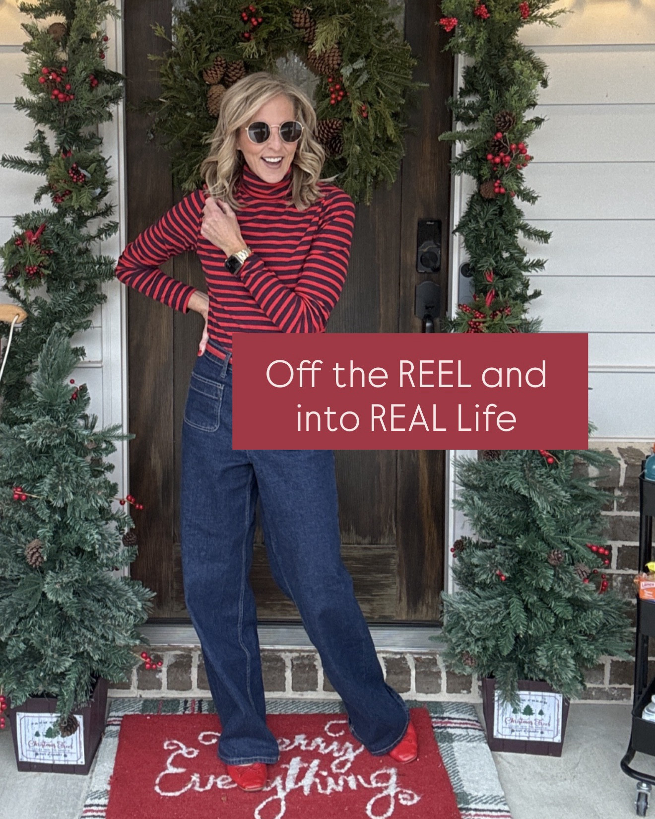 Off the Reel & Into Real Life!!$ It was such a good week in Learning Land! We kicked off the 12 Days of Christmas, continued my Christmas Sweater Roundup (ugly-cute sweaters included 😉), and these outfits truly gave a little bit of everything. From jolly greens and gingerbread knits to denim-on-denim, cozy sets, festive reds, classic neutrals, and even a touch of holiday glam—this is what I actually wore. Real life. Real outfits. Real cozy. Every look is affordable, wearable, and repeatable, which is exactly why I love this series so much. WIRW—What I Really Wore. Tell me… which one was your favorite? Comment  week for details 🎄🦌

#LTKootd #LTKHoliday #LTKdayinmylife