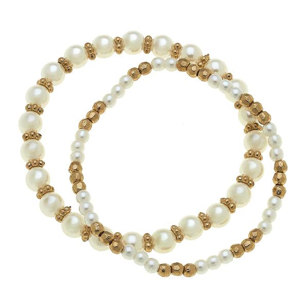 Eloise Bracelets In Ivory Pearl (Set Of 2) | CANVAS