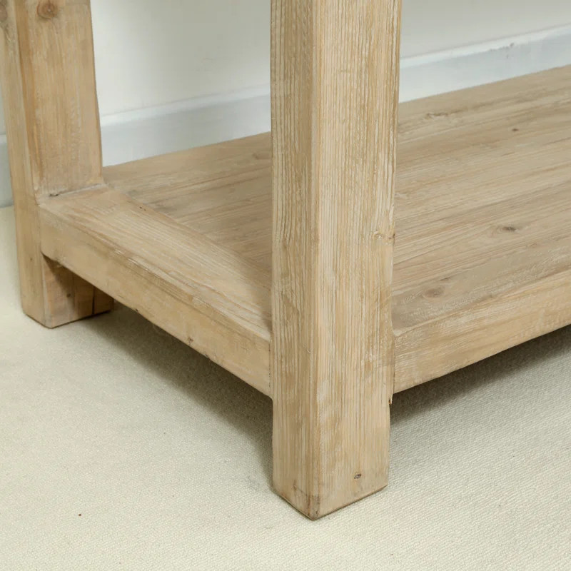 110'' Solid Wood Console Table | Wayfair North America