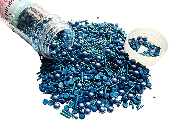 Pearl Sugar Christmas Sprinkles Candy 120g/4.2oz Mixing Size Baking Cake Decorations Cupcake Topp... | Amazon (US)