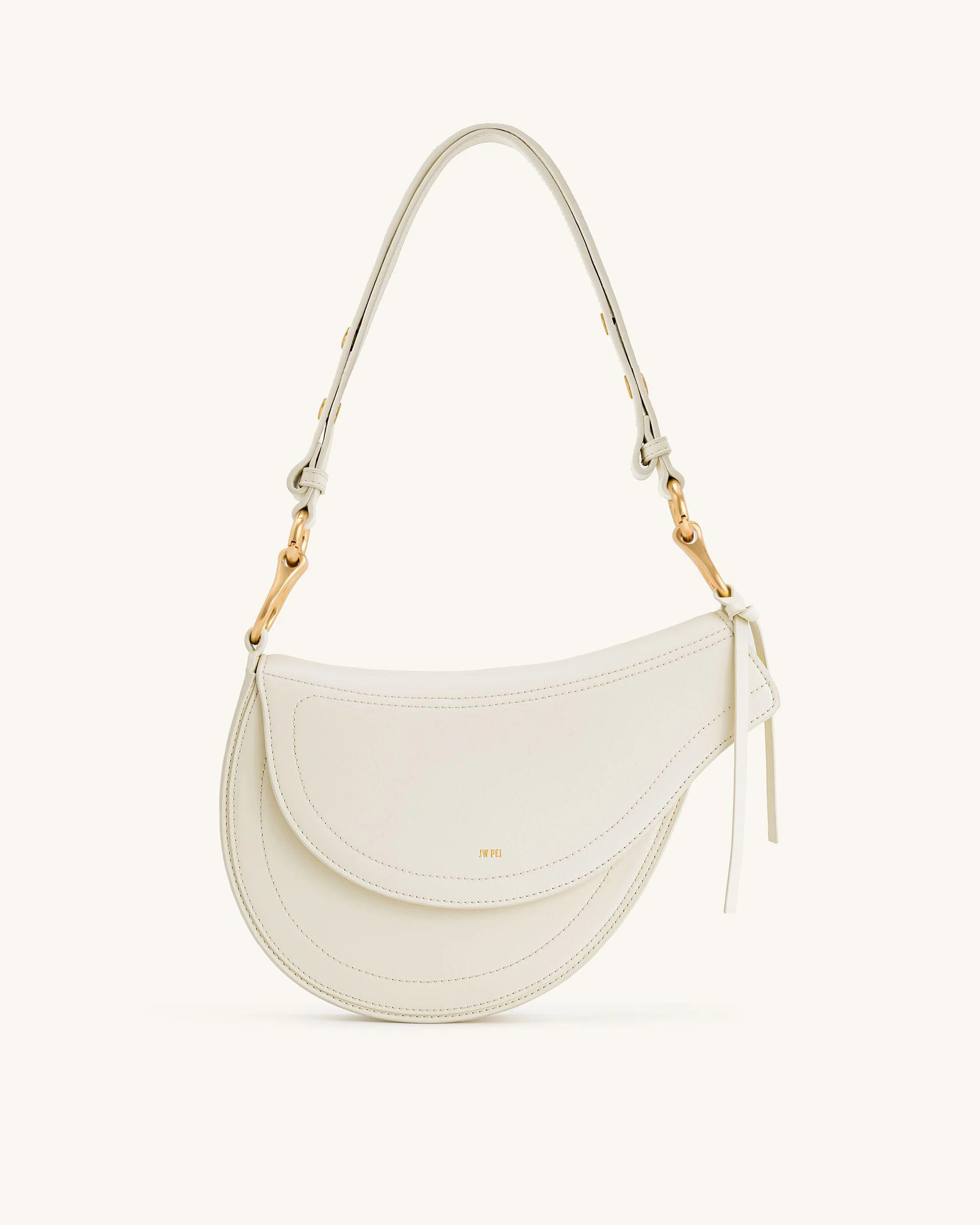 Ashlie Crossbody Bag - White | JW PEI US