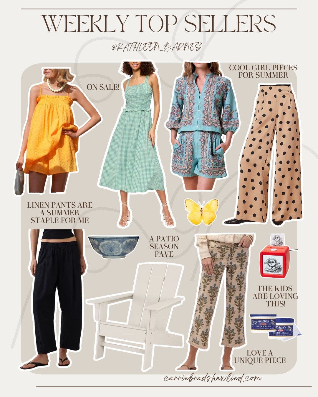 CBL gals most loved last week - lots of fabulous summer pieces, and a few are on sale!

#LTKSeasonal #LTKSaleAlert