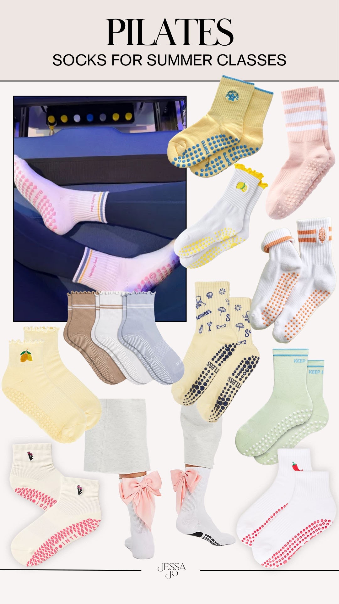 Pilates socks. Pilates essentials. Summer Pilates socks. Workout must haves.

#LTKSeasonal #LTKfitnessgoals #LTKActive