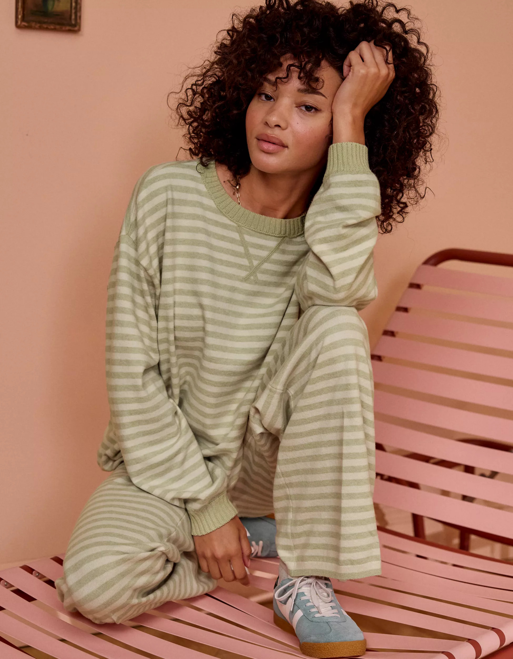 Aerie Sunday Soft Crew Sweater | Aerie