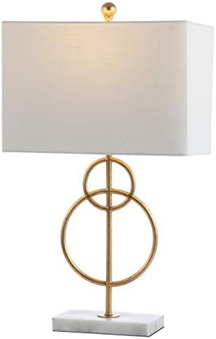 JONATHAN Y JYL1096A Haines 26" Modern Circle Marble/Metal LED Lamp Classic,Glam,Transitional for ... | Amazon (US)