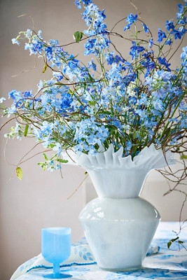 Ruffled Glass Vase | Terrain