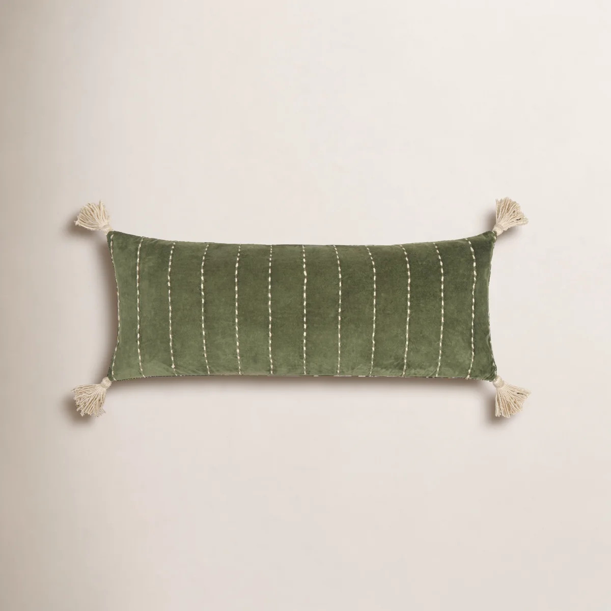 Tassels Reversible Throw Pillow | Wayfair North America