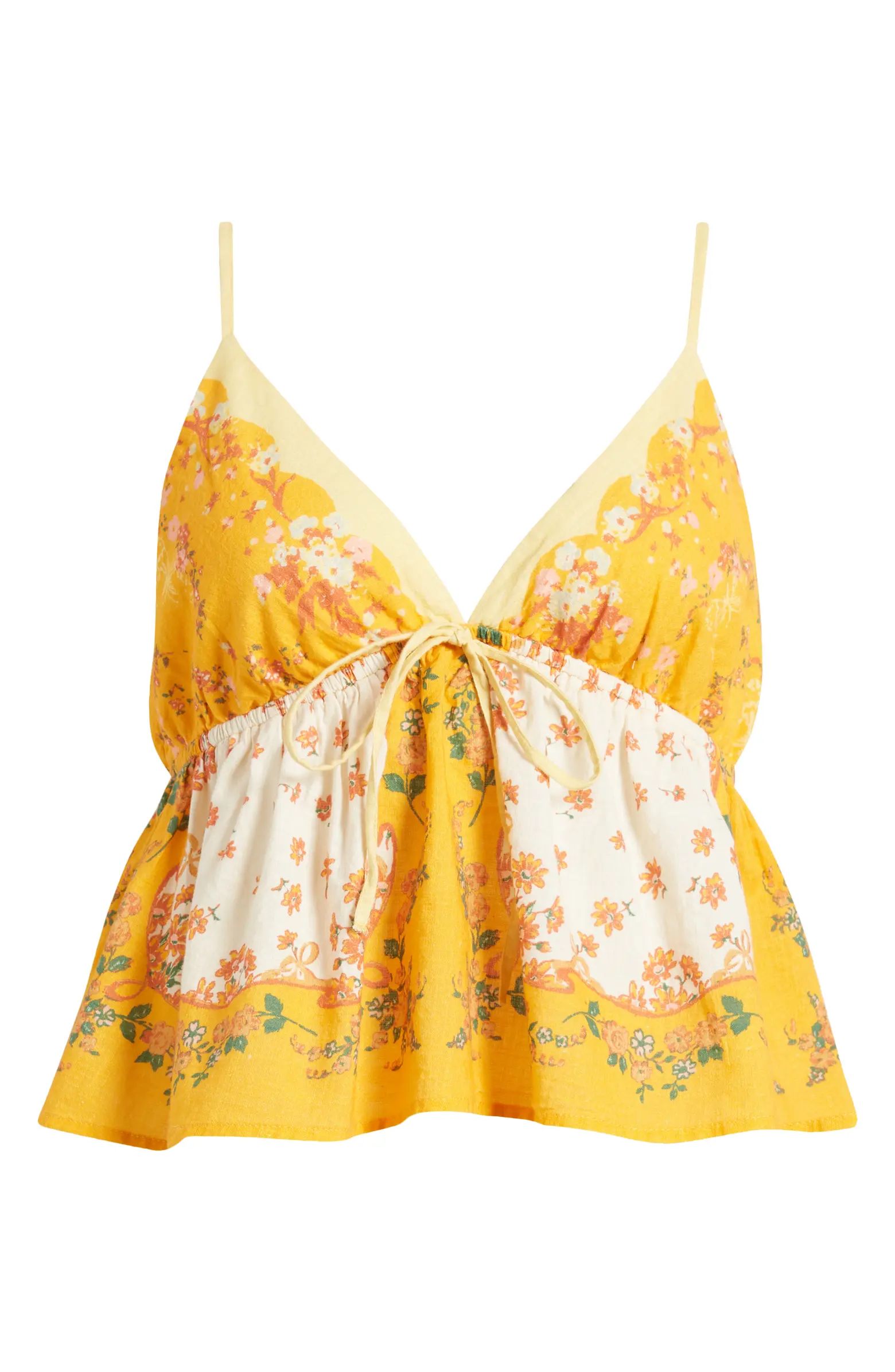 Free People Double Date Floral Camisole | Nordstrom | Nordstrom