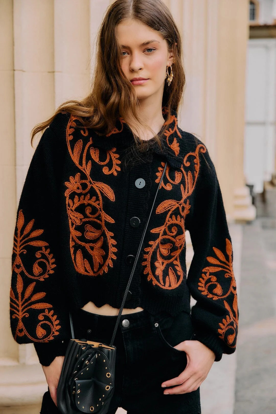 Cornely Ainika Knit Cardigan | FARM Rio | FarmRio (US)