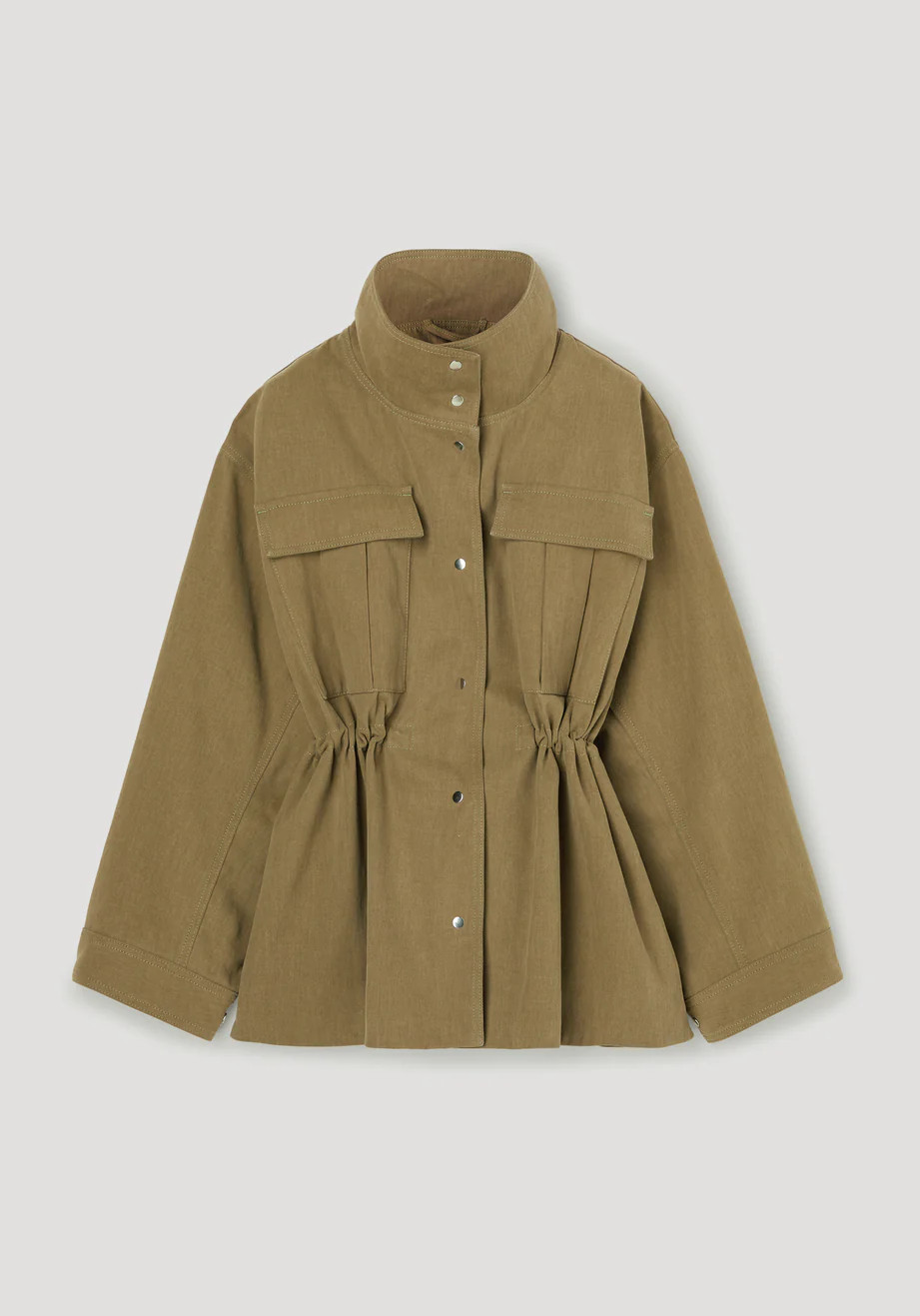 sculptural safari jacket | sage | Rohe