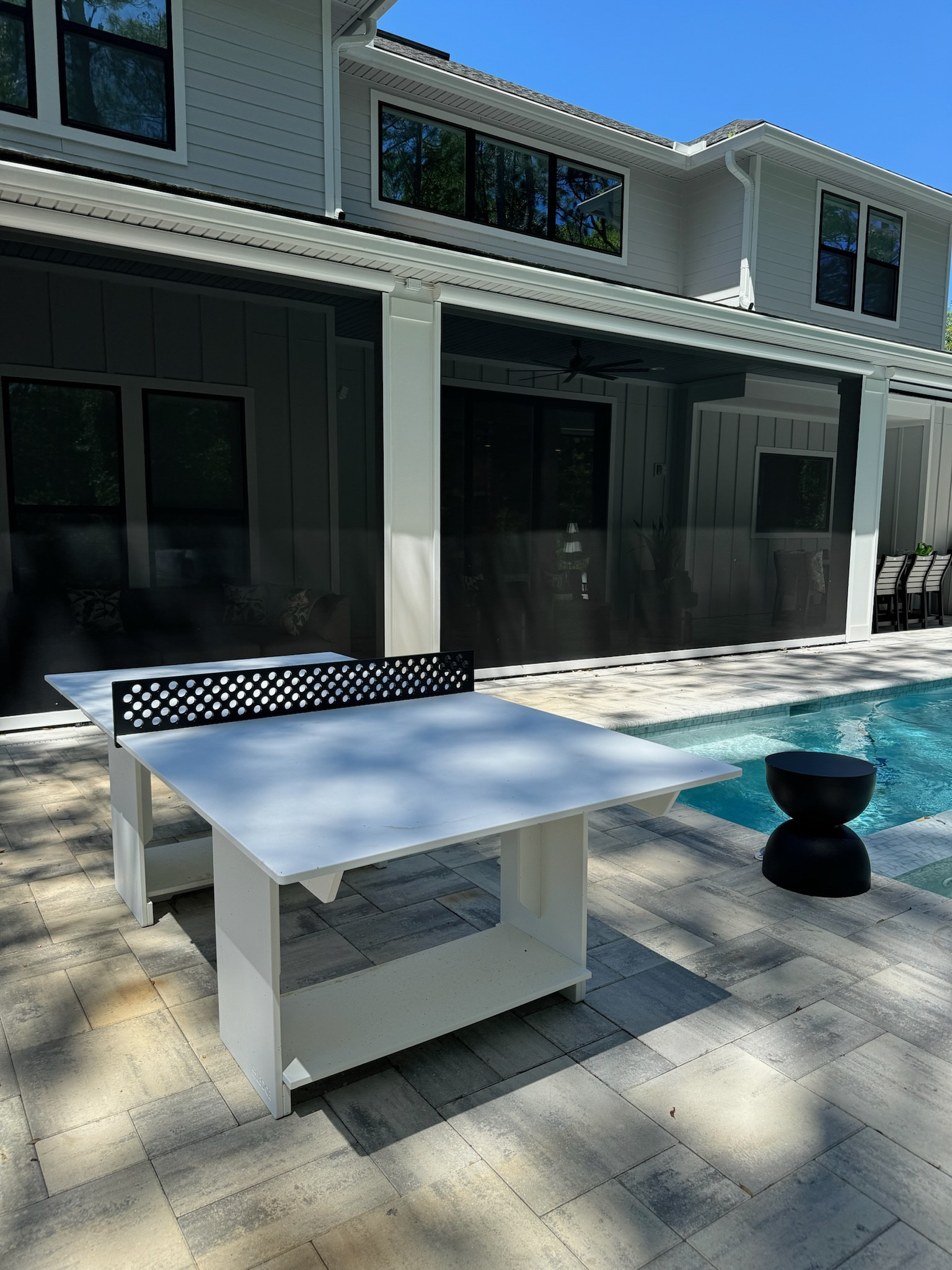 We added a ping pong table that can double up as a secondary table if need be! Splurged on this one, but love it! 

#LTKSeasonal #LTKparties #LTKhome