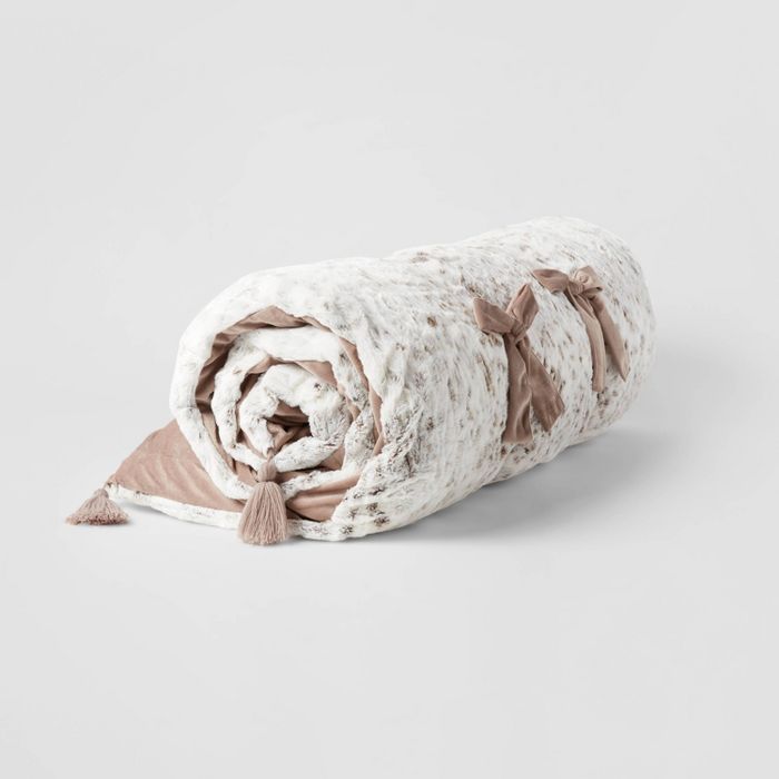 Textured Faux Fur Lounge Pillow - Threshold™ | Target