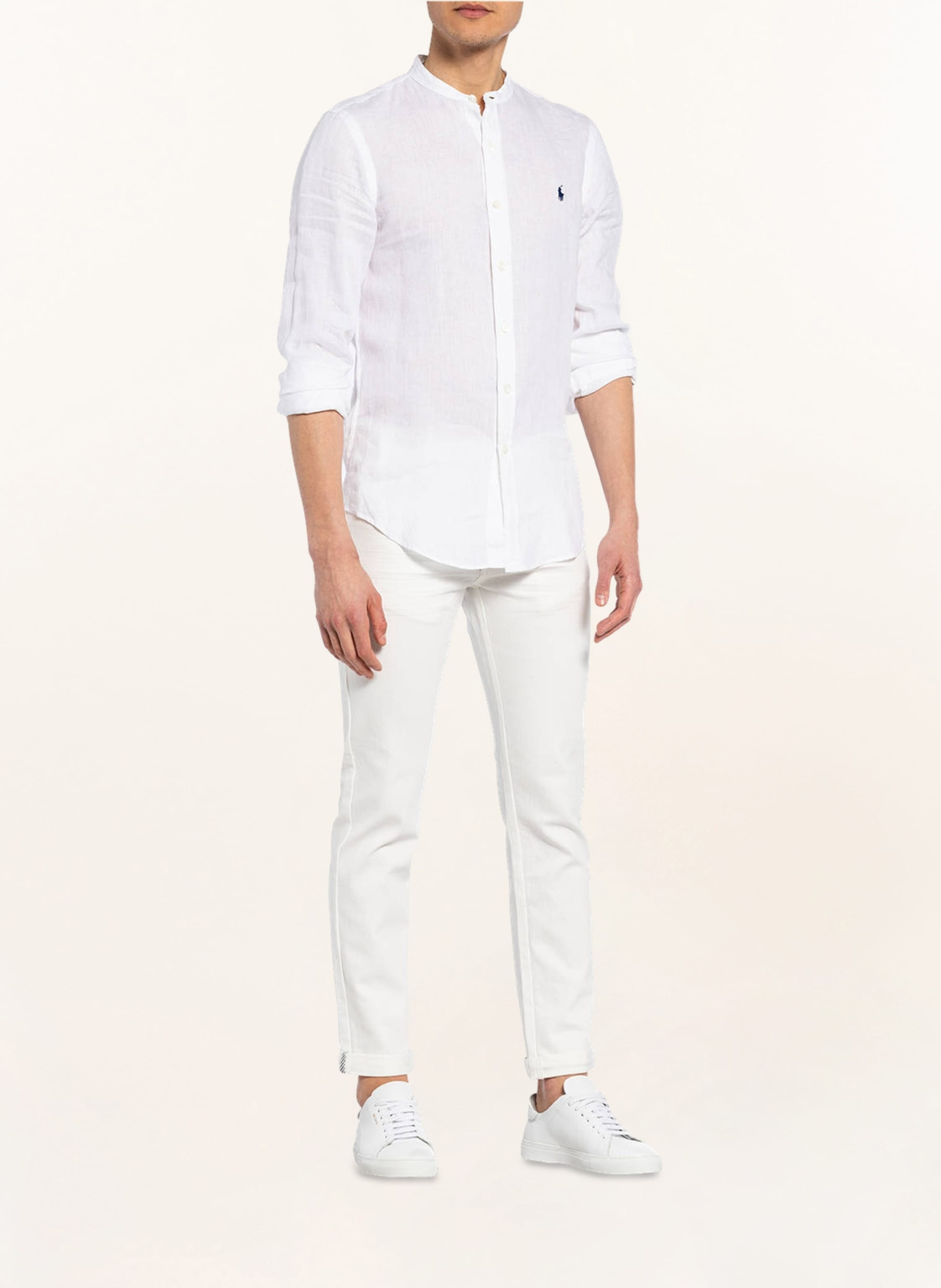 Leinenhemd Slim Fit mit Stehkragen | Breuninger (DACH)