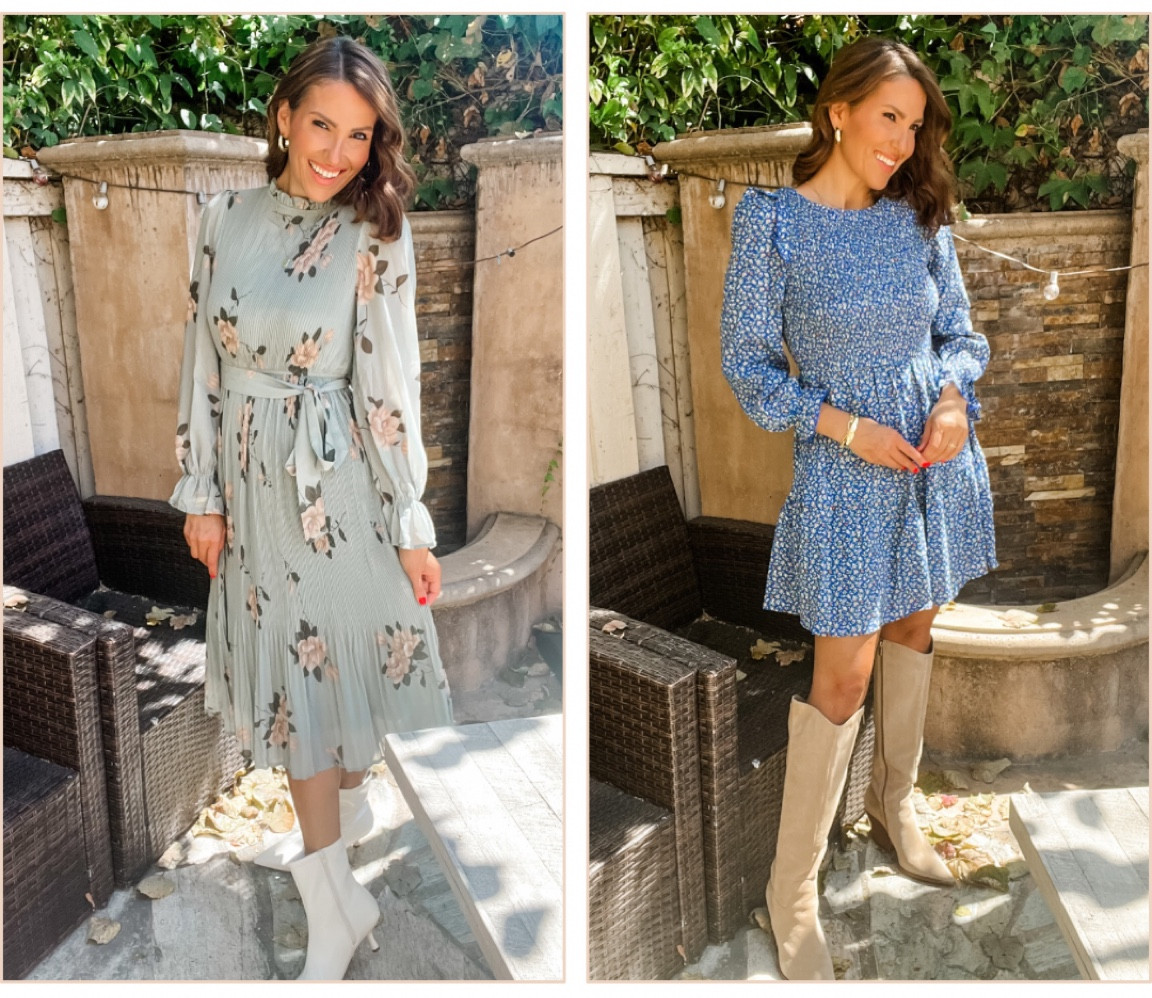 Here are 2 beautiful options for Fall Family photos. In a size S in both dresses 

#LTKStyleTip #LTKSeasonal #LTKFindsUnder50