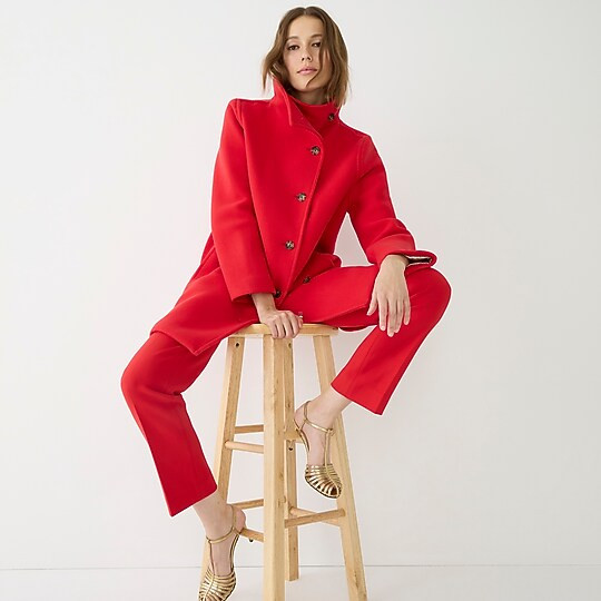 Villa coat in Italian stadium-cloth wool | J. Crew US