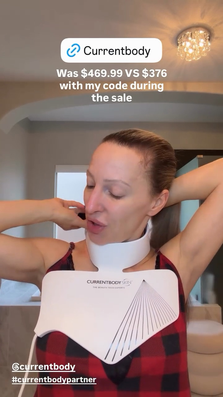 Currentbody Black Friday sale is one and you can get 20% off currentbody  led face masks and LED neck and décolleté masks with my code GLAMOURCB during the sale. They’d also make a great gift and red light therapy is so good for encouraging collagen production. #antiaging #beautydevices

#LTKBeauty #LTKSaleAlert #LTKCyberWeek