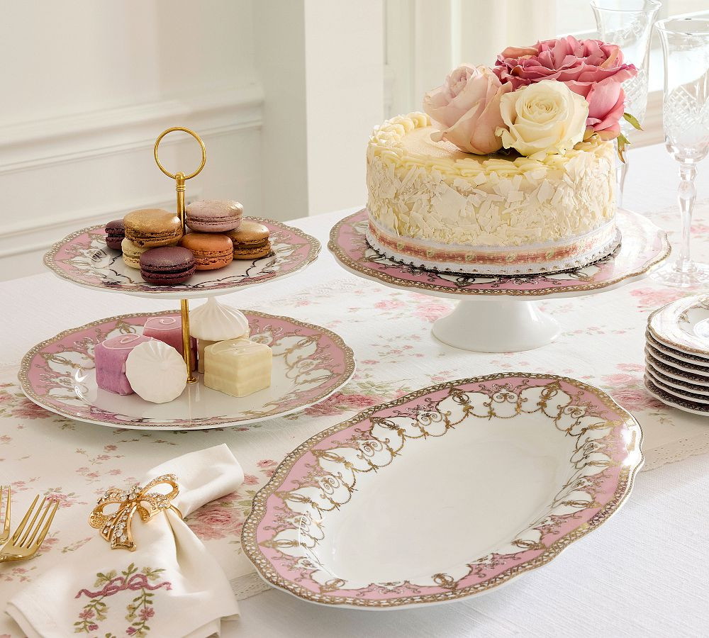 LoveShackFancy Holiday Serving Platter | Pottery Barn (US)